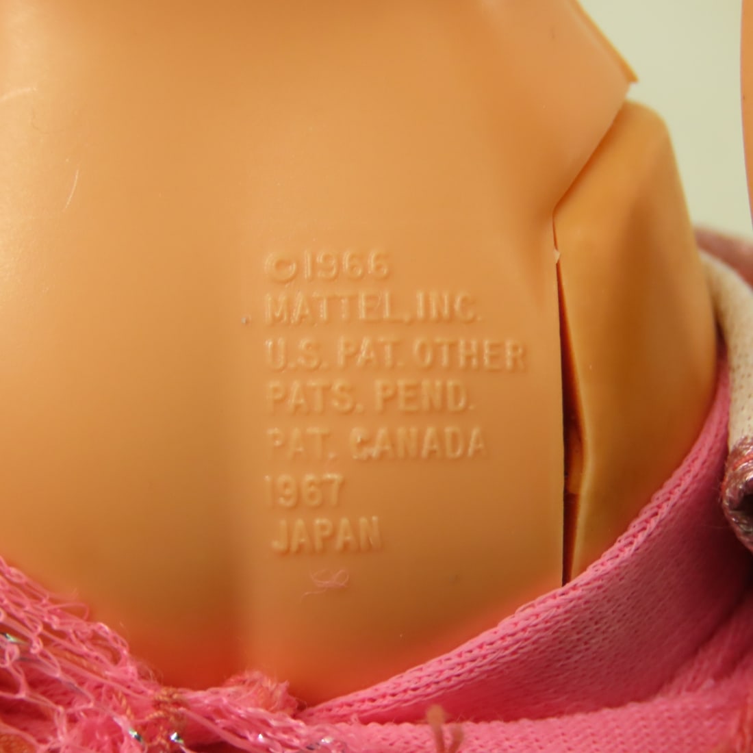 #1129 Francie Grow Pretty Hair Doll & Extra Body - 7