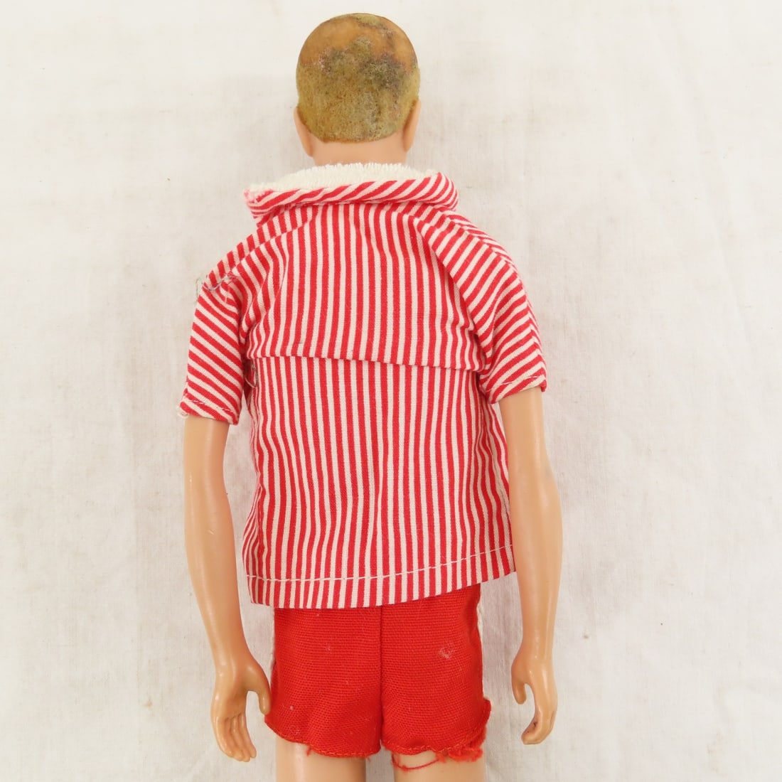 1961 Blonde Flocked Hair Ken 750 Doll in Box - 6