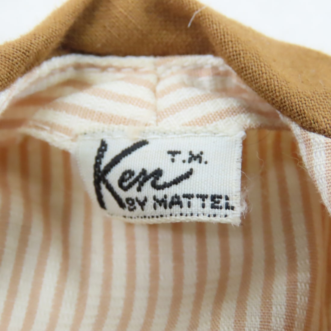 1961 Blonde Flocked Hair Ken 750 Doll - 11