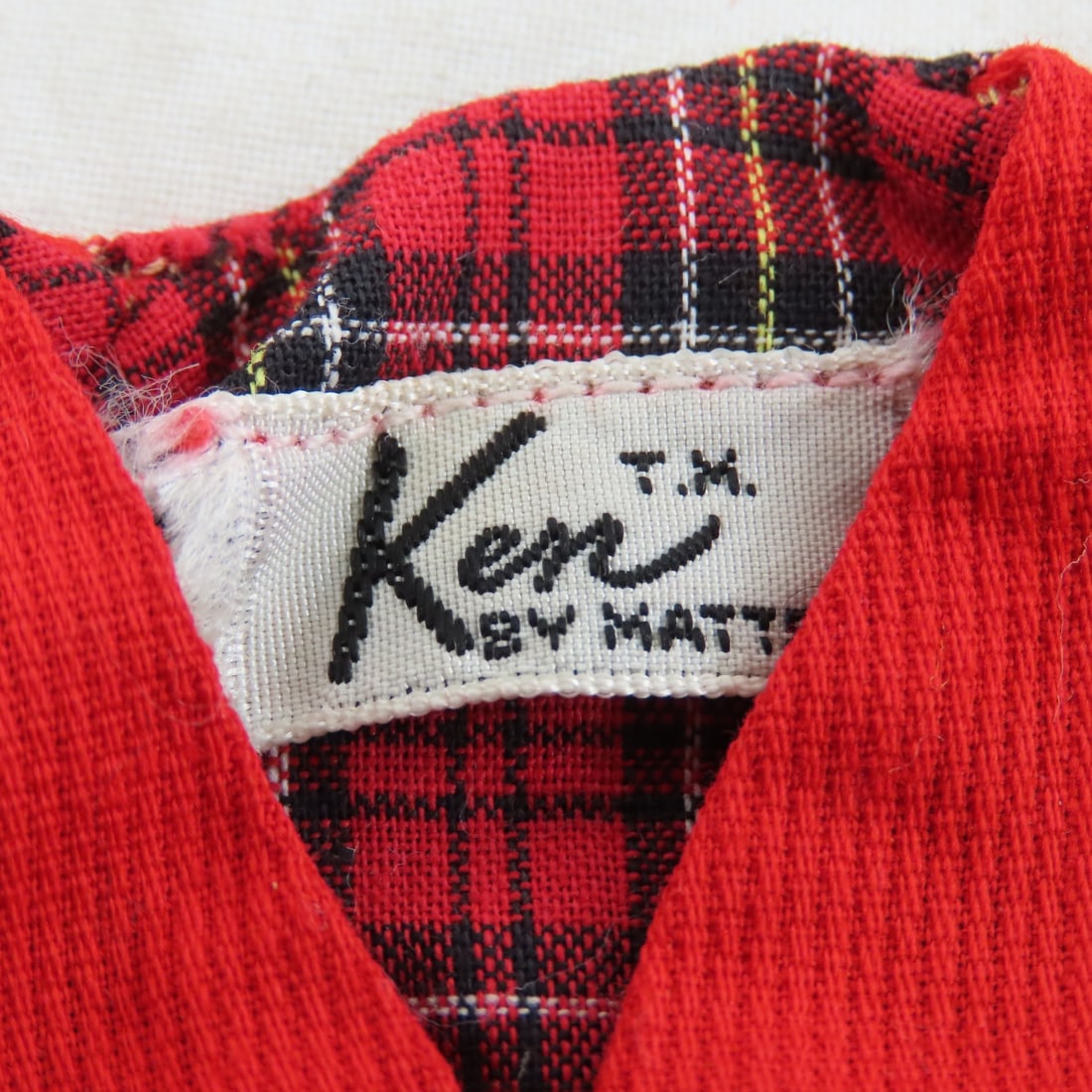 1961 Blonde Flocked Hair Ken 750 Doll - 12