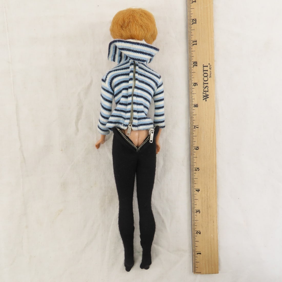 1961-62 Blonde Straight Leg Bubblecut Barbie - 6