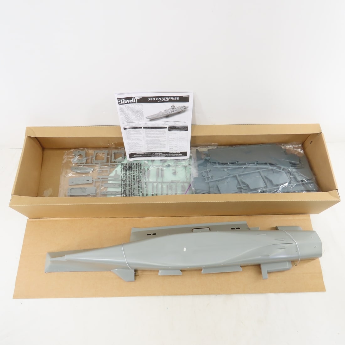 USS Ent Nuclear Power Aircraft Carrier Model - 2