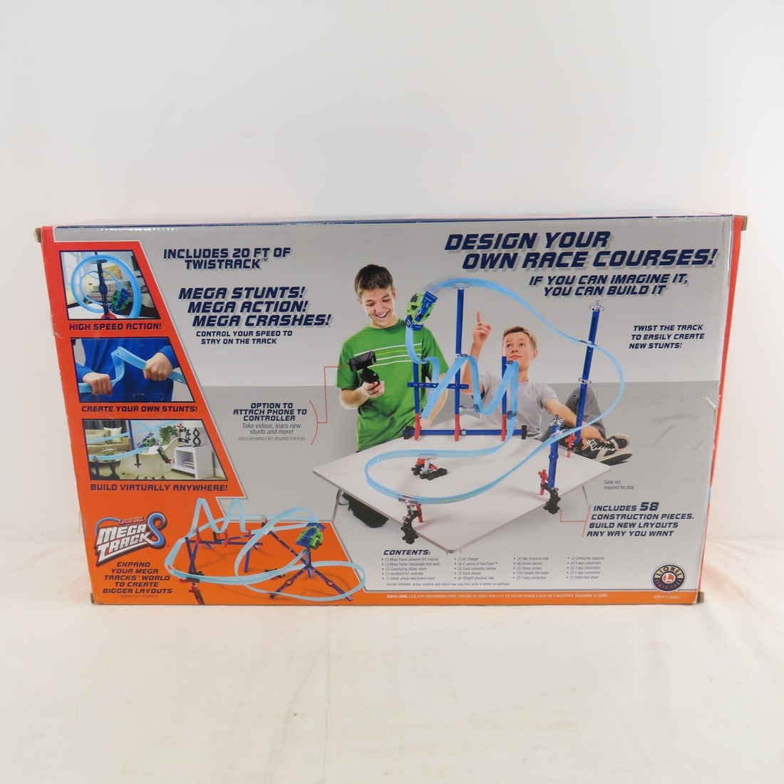 Lionel Mega Tracks Corkscrew Chaos Master Set - 8