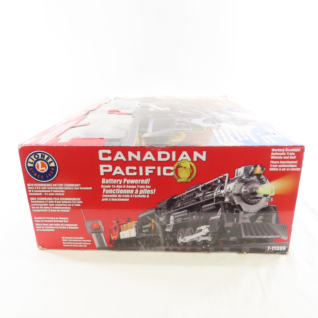 Lionel G Scale Canadian Pacific Train Set In Box - 13