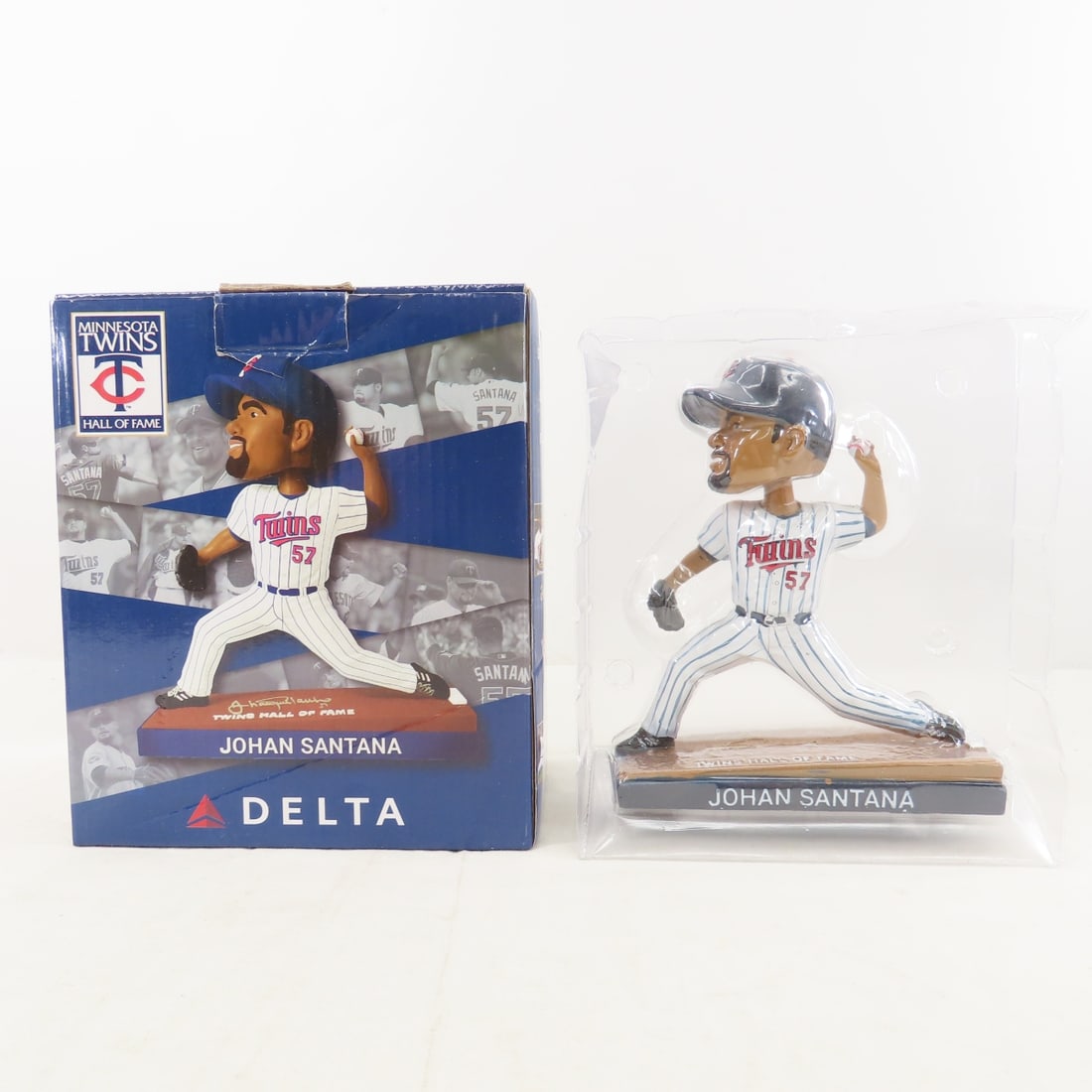 MN Twins, Timberwolves Bobble Heads & Santa - 2