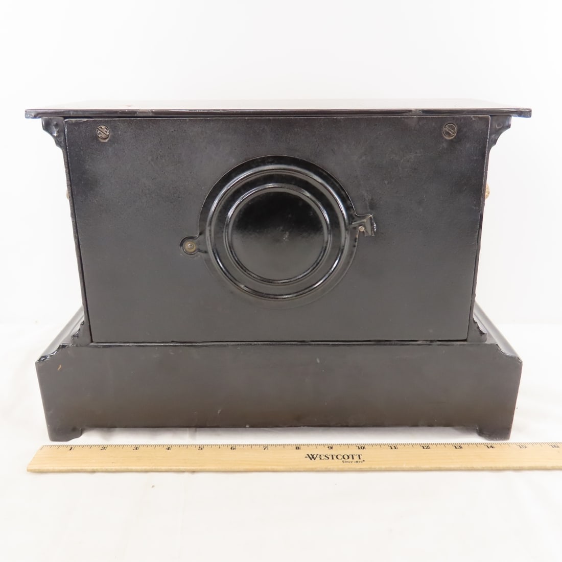 Vintage Ansonia Mantle Clock w/Key, Working - 4