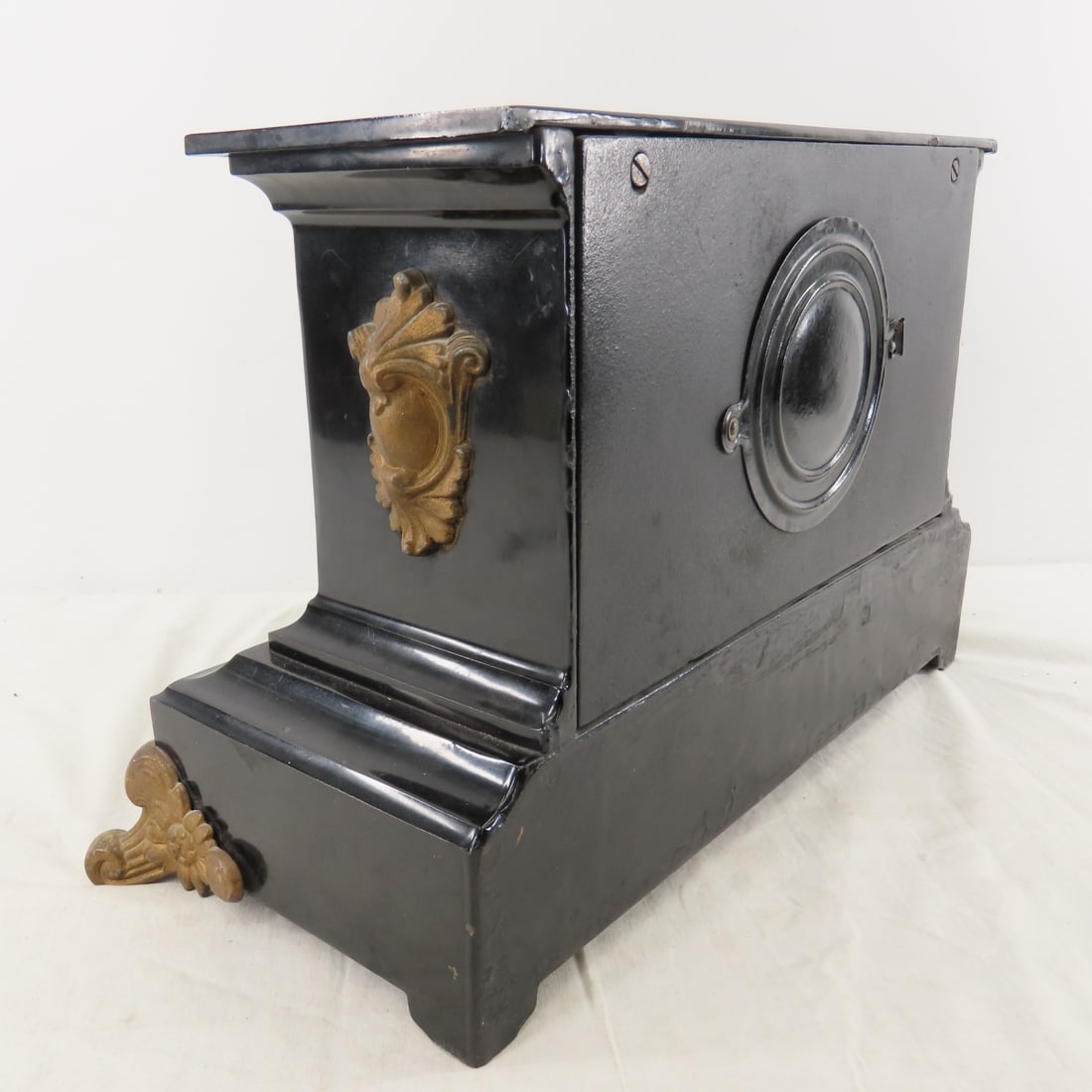 Vintage Ansonia Mantle Clock w/Key, Working - 5