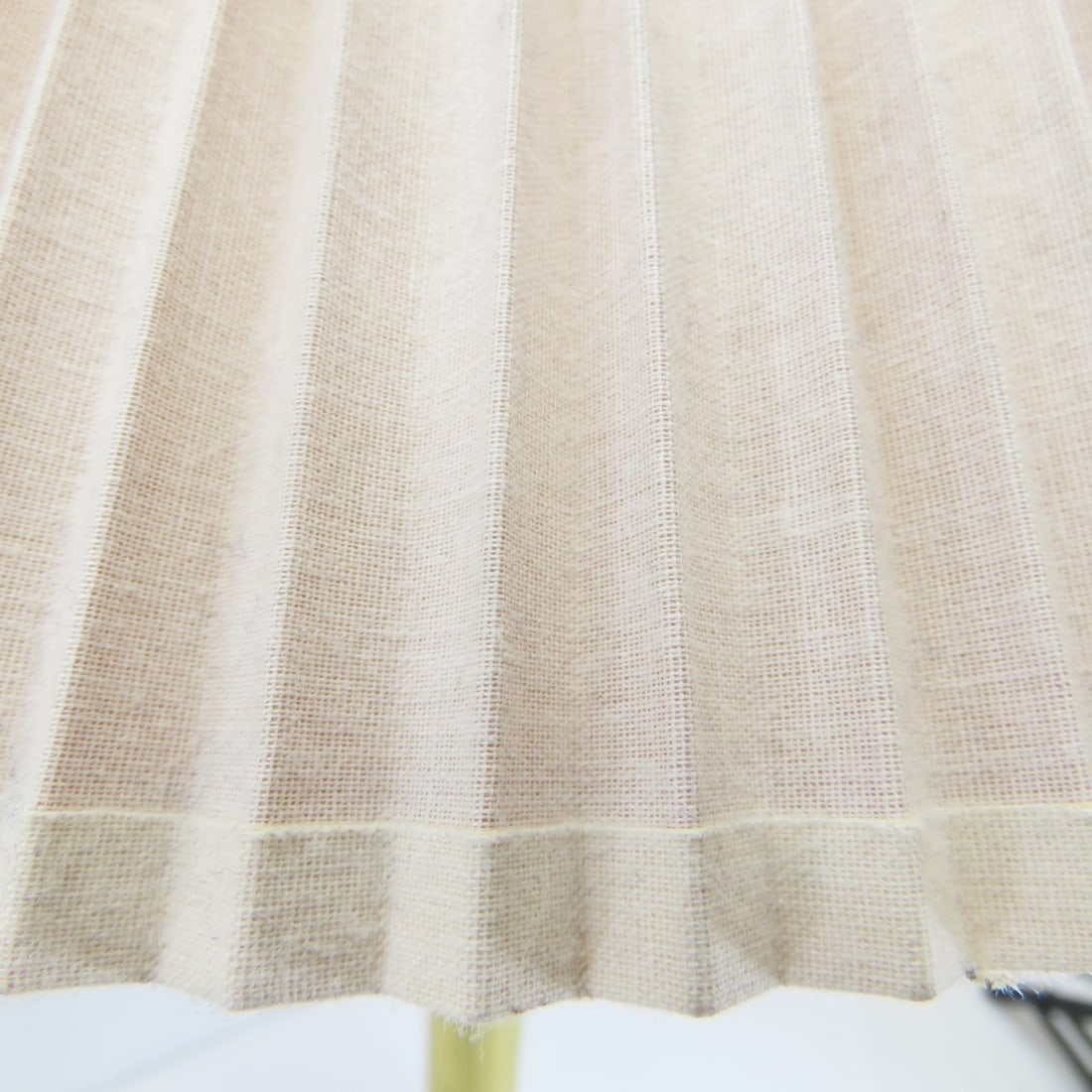 2 Vintage Stiffel 29" 'Lotus' Brass Lamps & Shades - 3