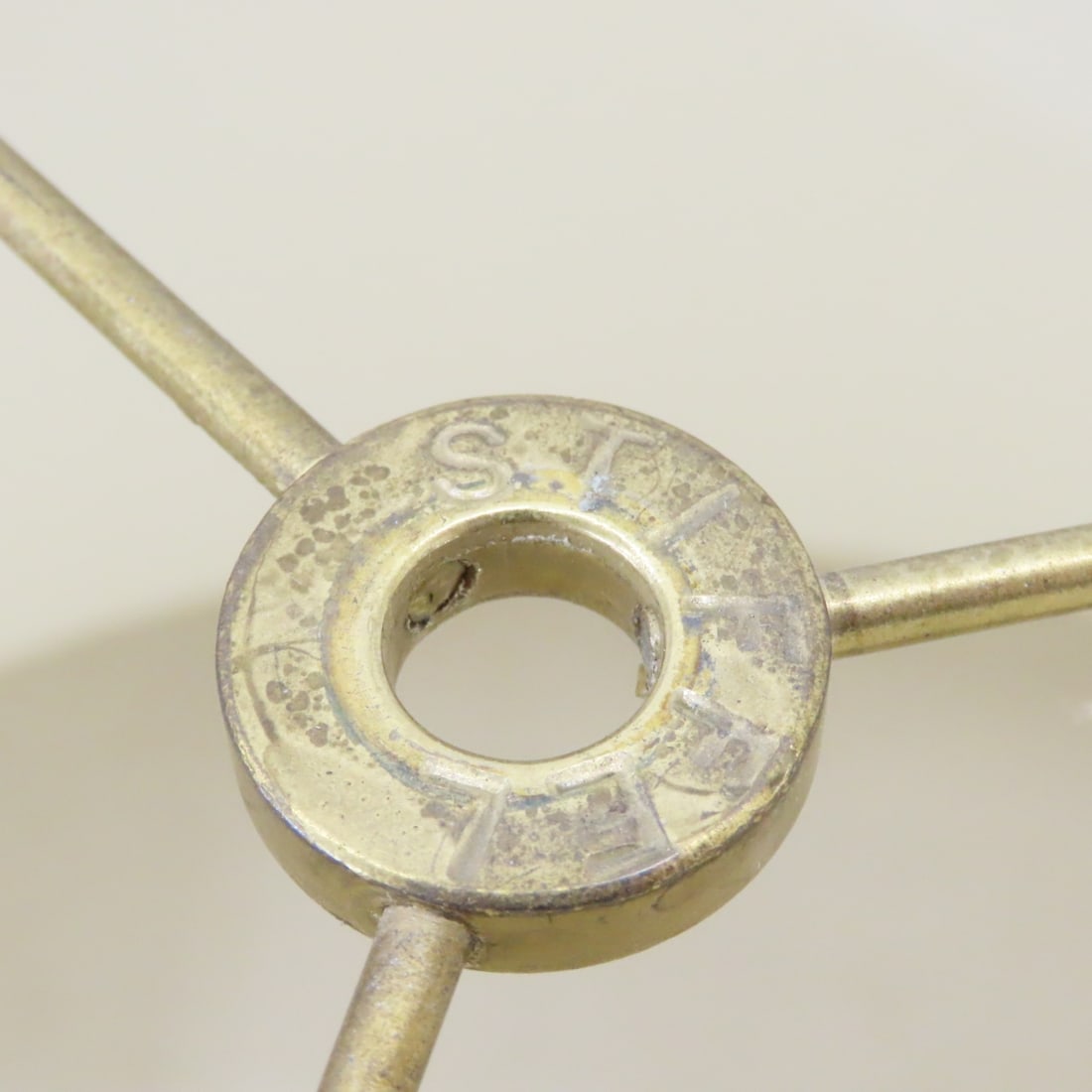 2 Vintage Stiffel 34" 'Sheaf of Wheat' Brass Lamps - 12