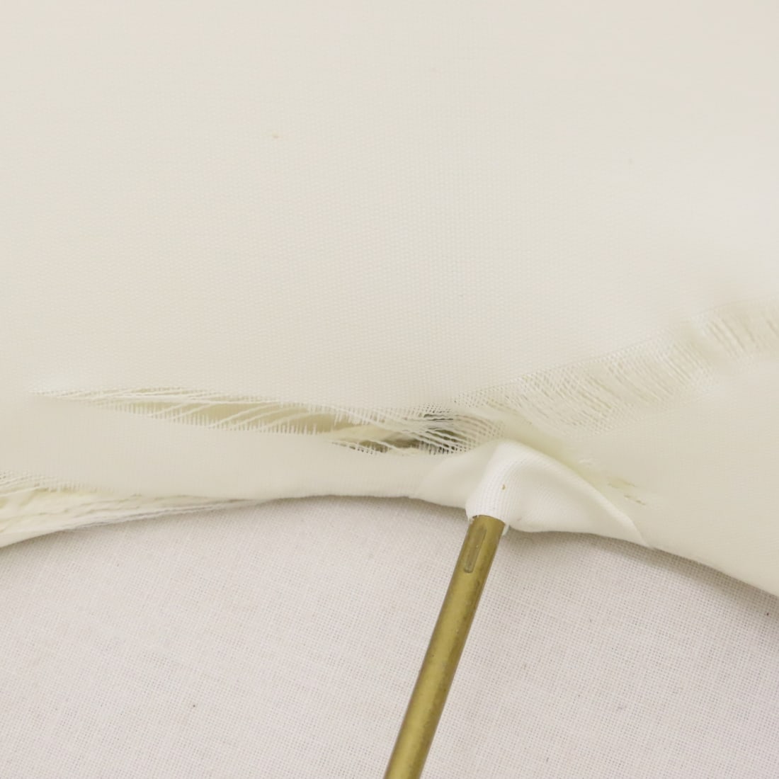 2 Vintage Stiffel 34" 'Sheaf of Wheat' Brass Lamps - 15