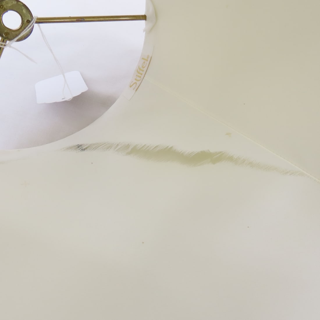 2 Vintage Stiffel 34" 'Sheaf of Wheat' Brass Lamps - 17