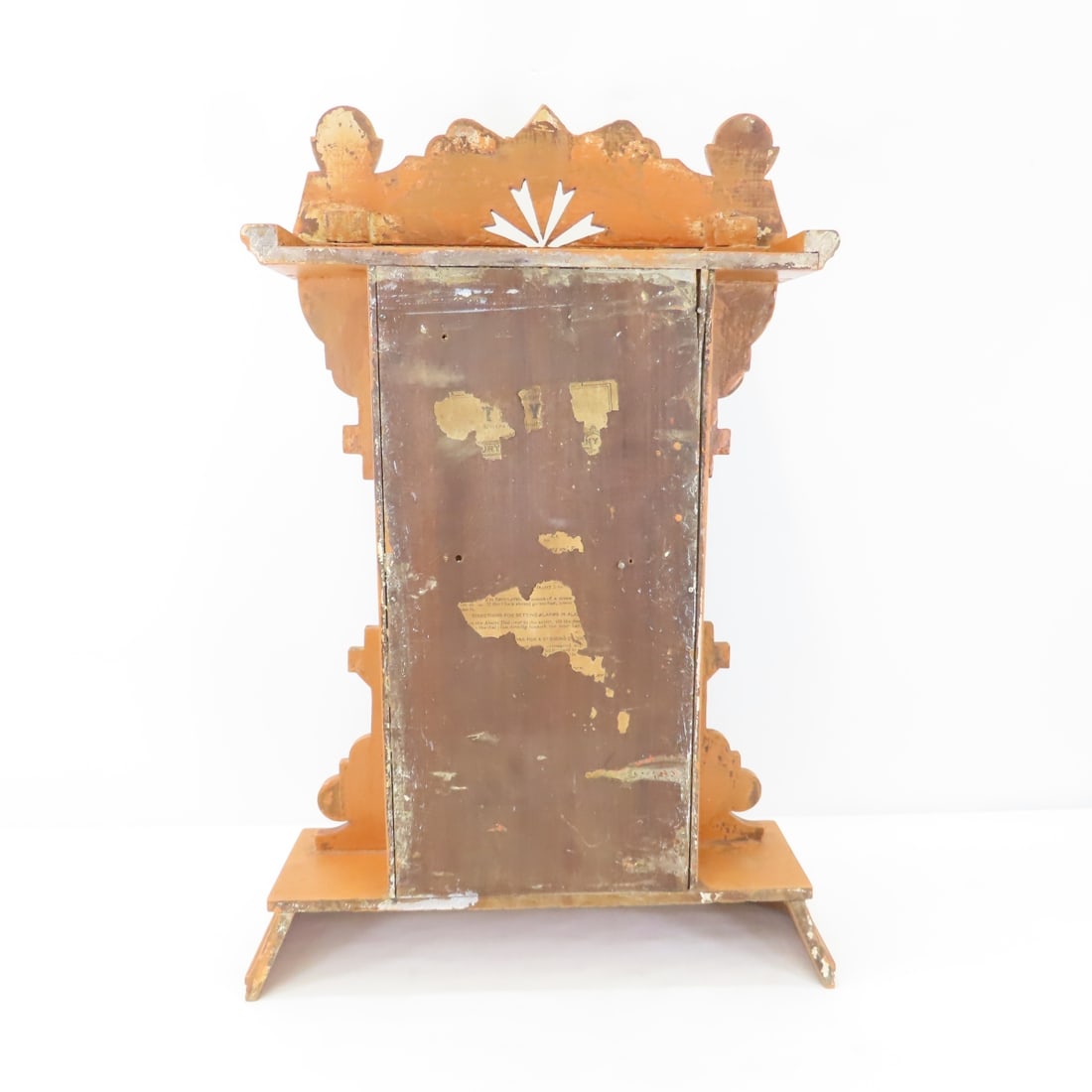 Vintage Waterbury & Other Gingerbread Clock - 8