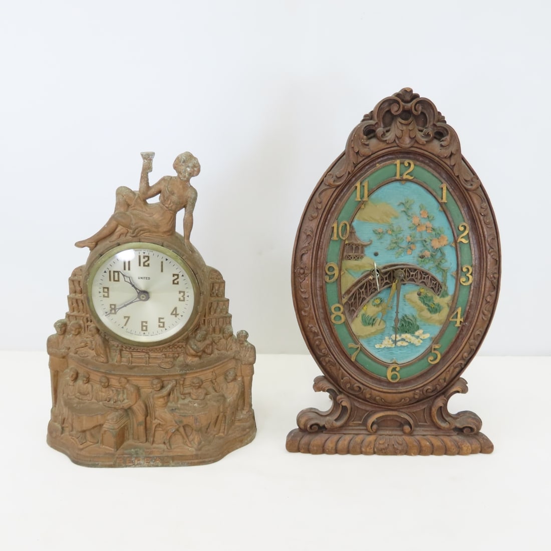 Lux 'Blossom Time' & 'Repeal' Vintage Clocks (1 of 19)