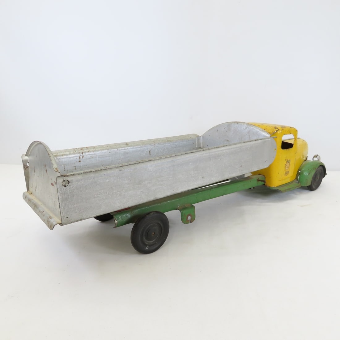 Vintage Turner Pressed Steel Dump Truck - 7