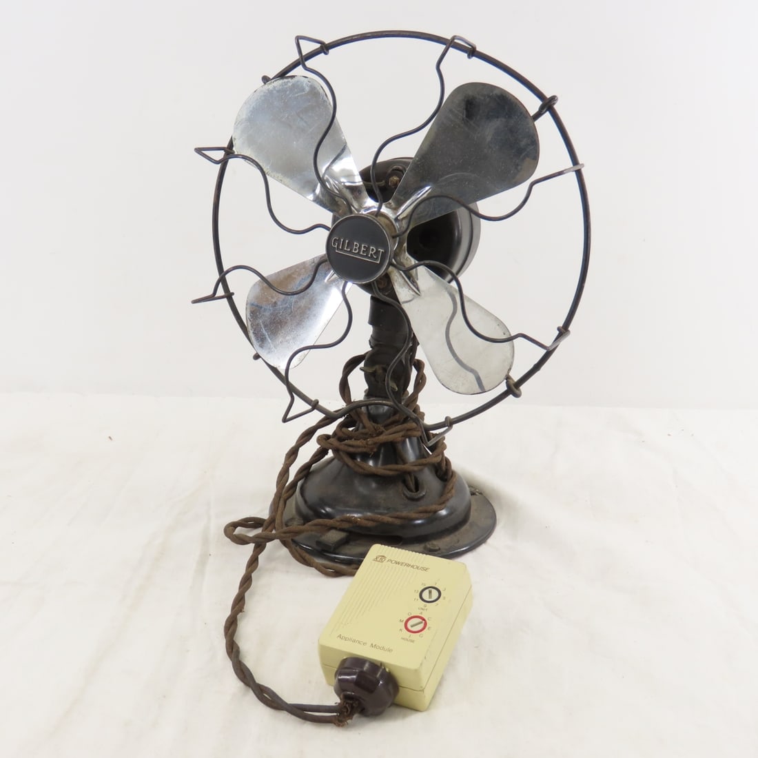 Antique A. C. Gilbert Desktop Fan (1 of 9)