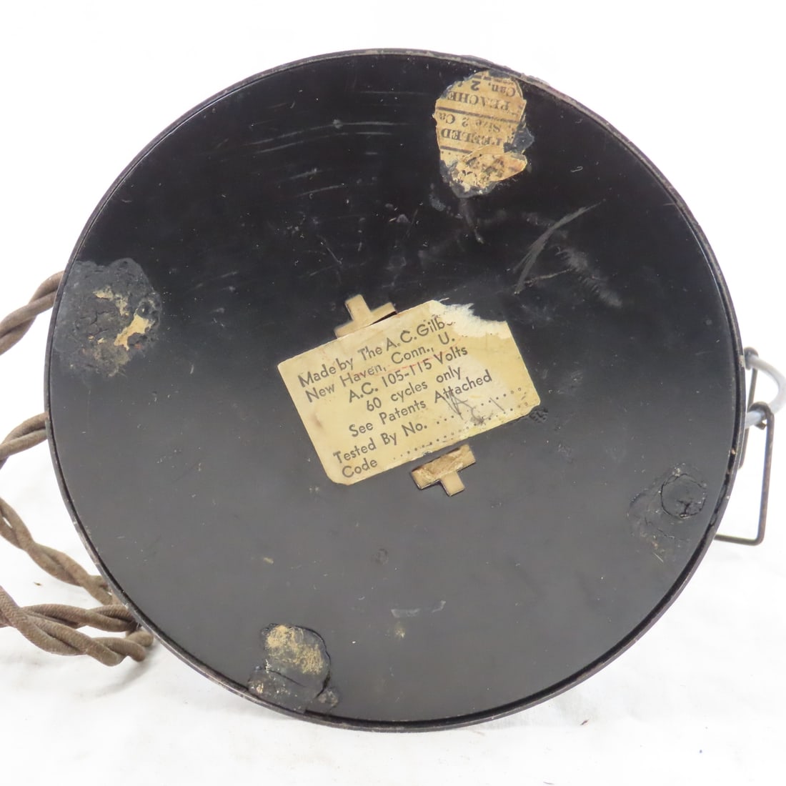 Antique A. C. Gilbert Desktop Fan - 9