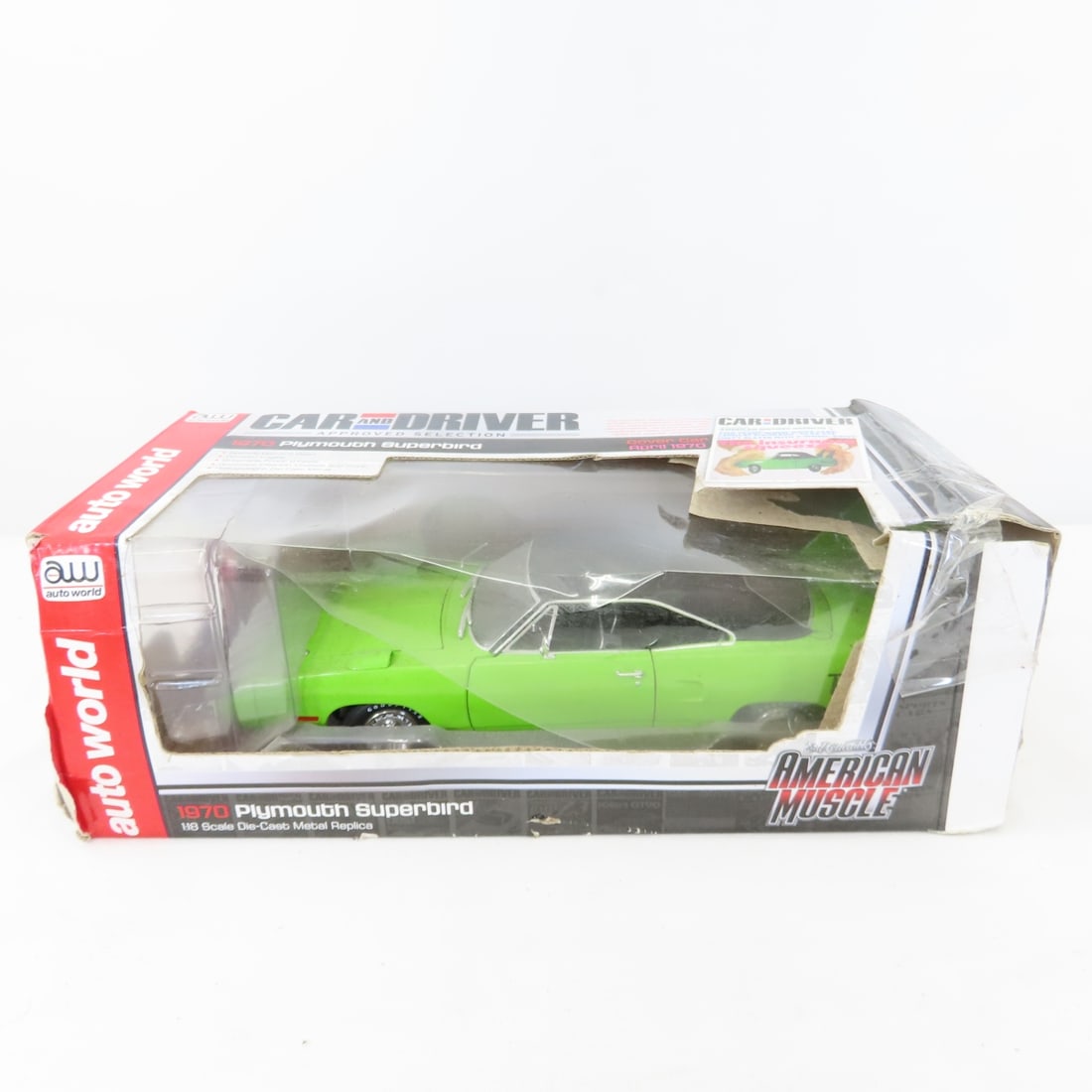 6 Diecast 1:18 Scale Cars, Dukes, Superbird, Other - 8