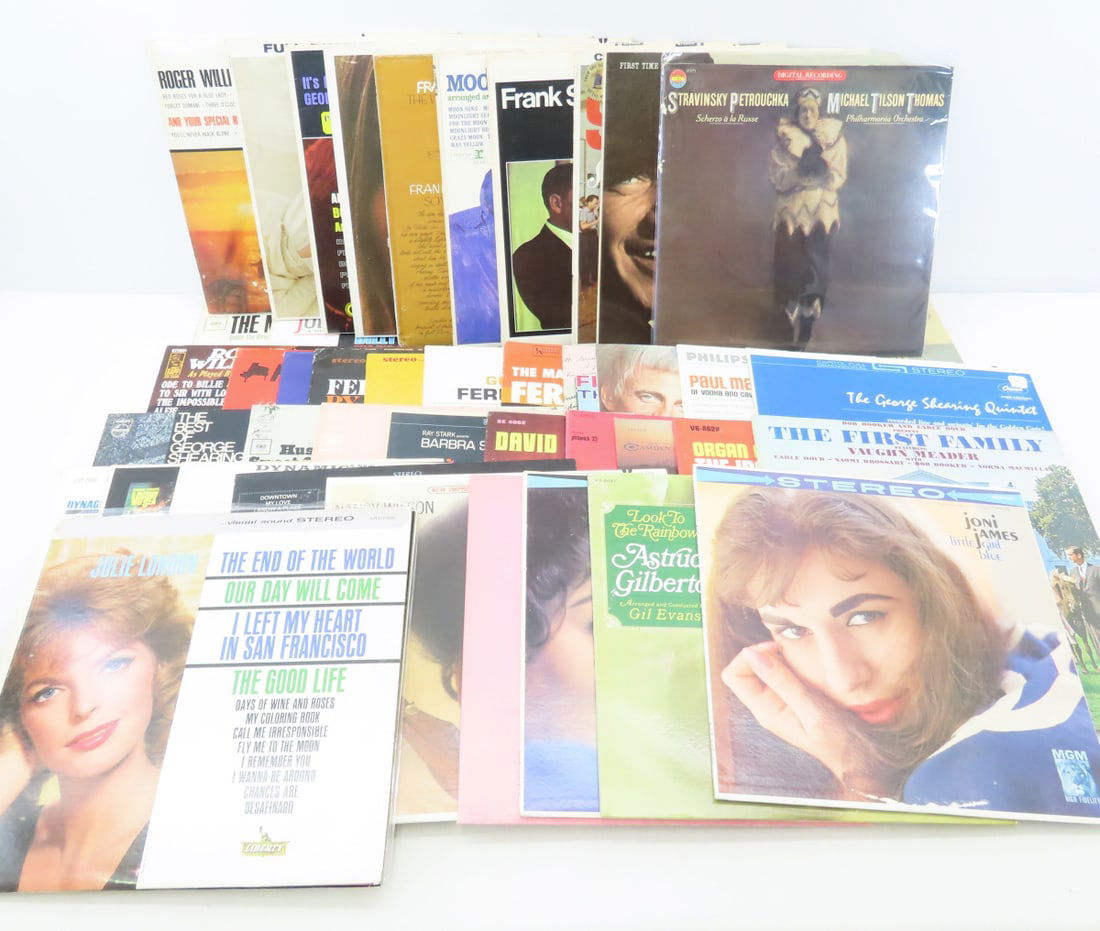 40+ Vintage 33 rpm Record Albums, Sinatra & Others (1 of 15)