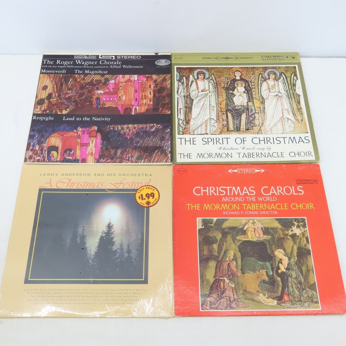 50+ Vintage 33 rpm Christmas & Other Record Albums - 8