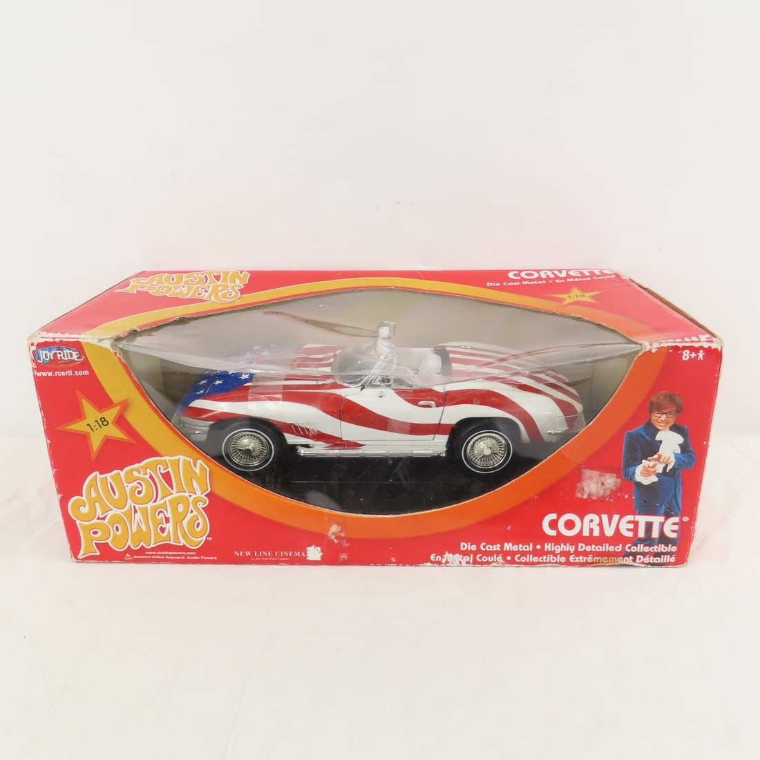 Austin Powers Crovette1:18, Mini Books & More - 2