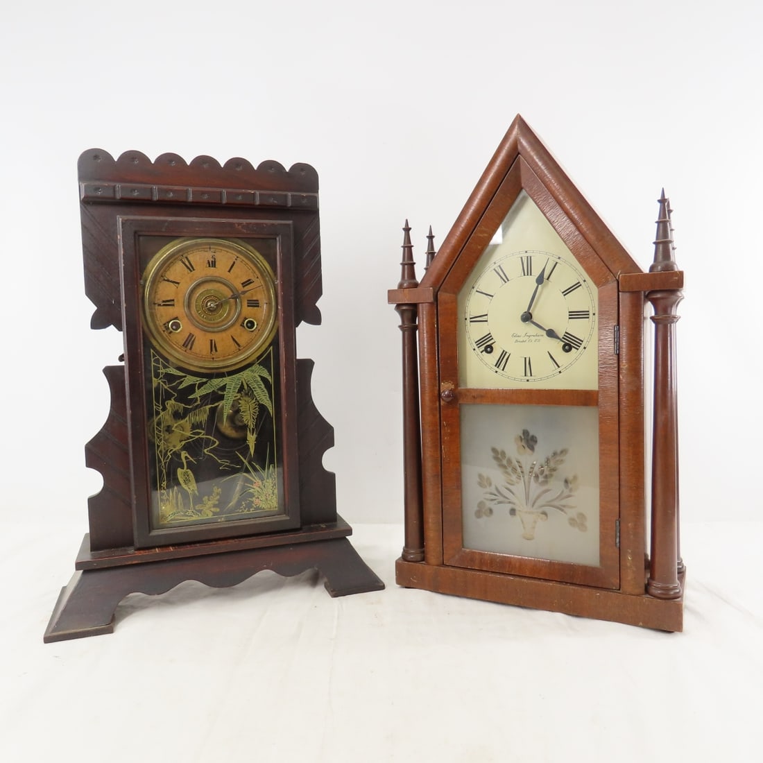 Vintage Ingraham & New Haven Mantle Clocks (1 of 19)
