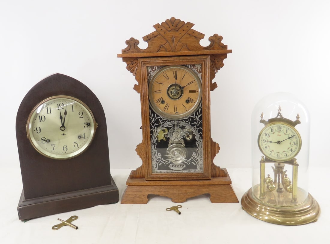 Vintage Seth Thomas, Ansonia & Kundo Clocks (1 of 20)
