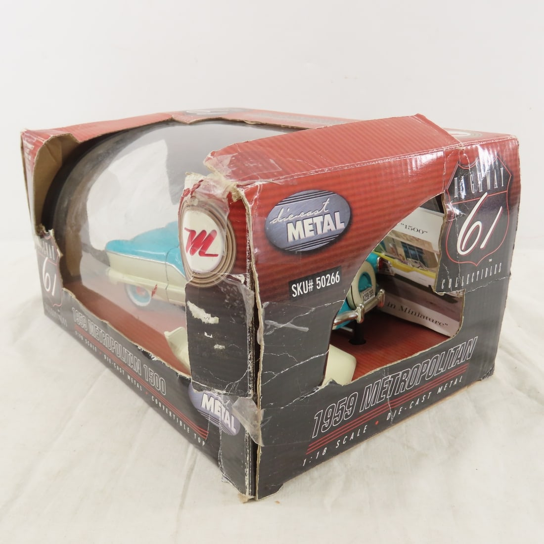 6 Diecast 1:18 Scale Cars, Hwy 61, Ertl & Other - 15