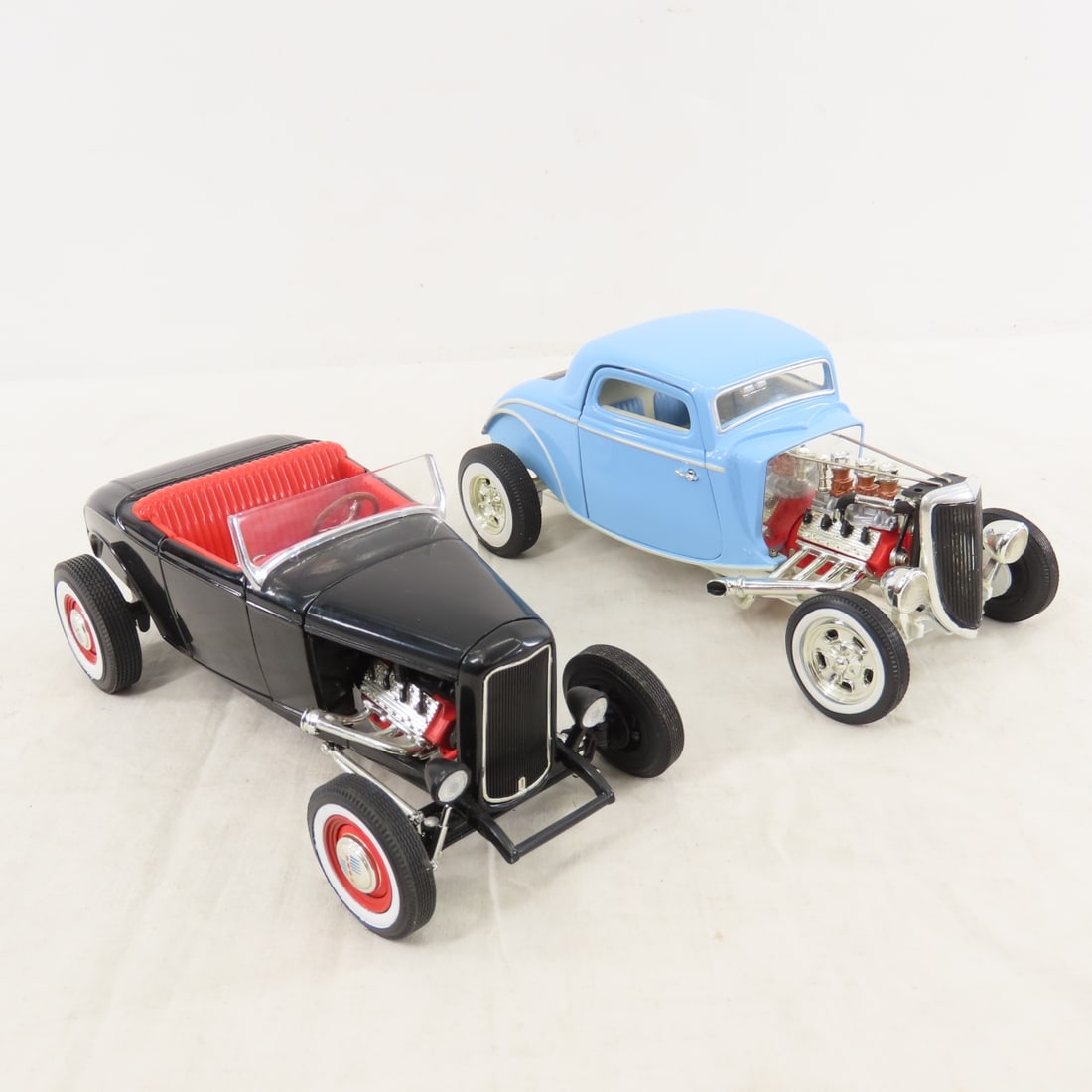 7 Diecast Ertl 1:18 Scale Cars, Cobra & Others - 18