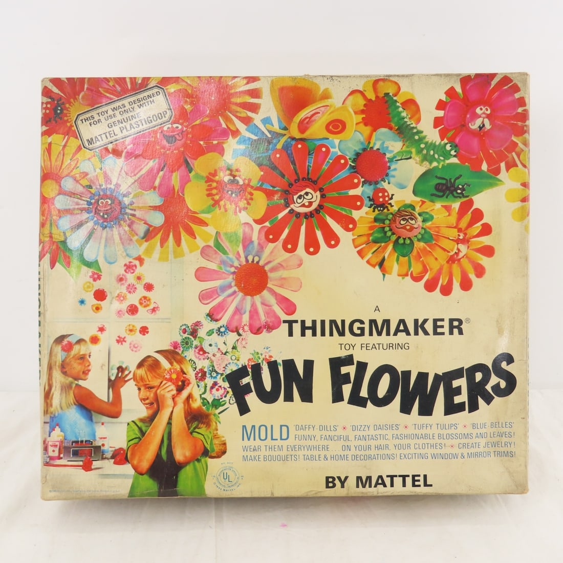 Vintage Mattel Creeple Peeple & Flowers Mold Kits - 13