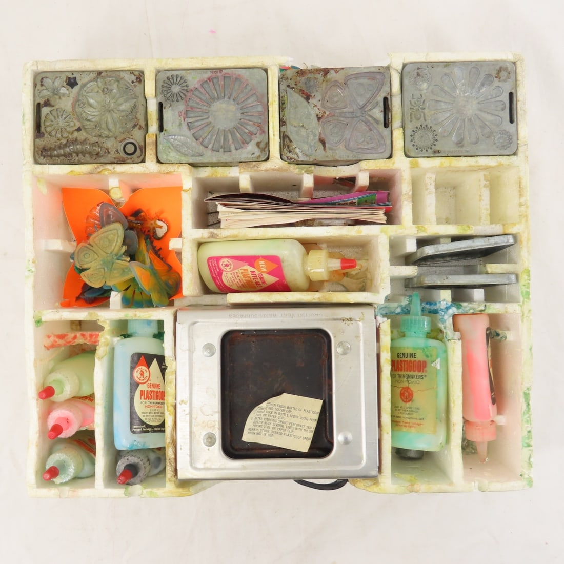 Vintage Mattel Creeple Peeple & Flowers Mold Kits - 14