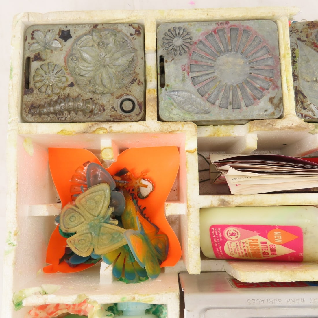 Vintage Mattel Creeple Peeple & Flowers Mold Kits - 15