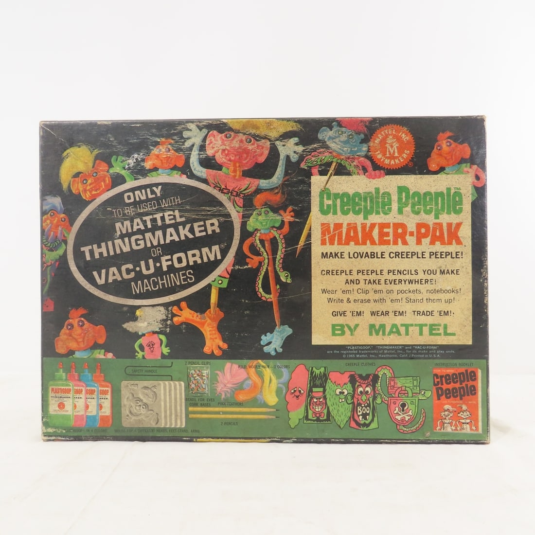 Vintage Mattel Creeple Peeple & Flowers Mold Kits - 2