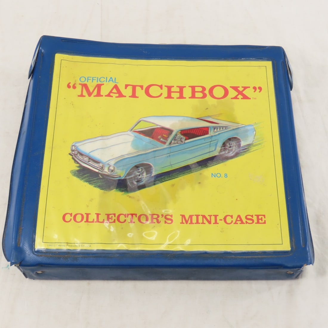 2 Vintage Matchbox Cases Full w/ Service Vehicles - 18