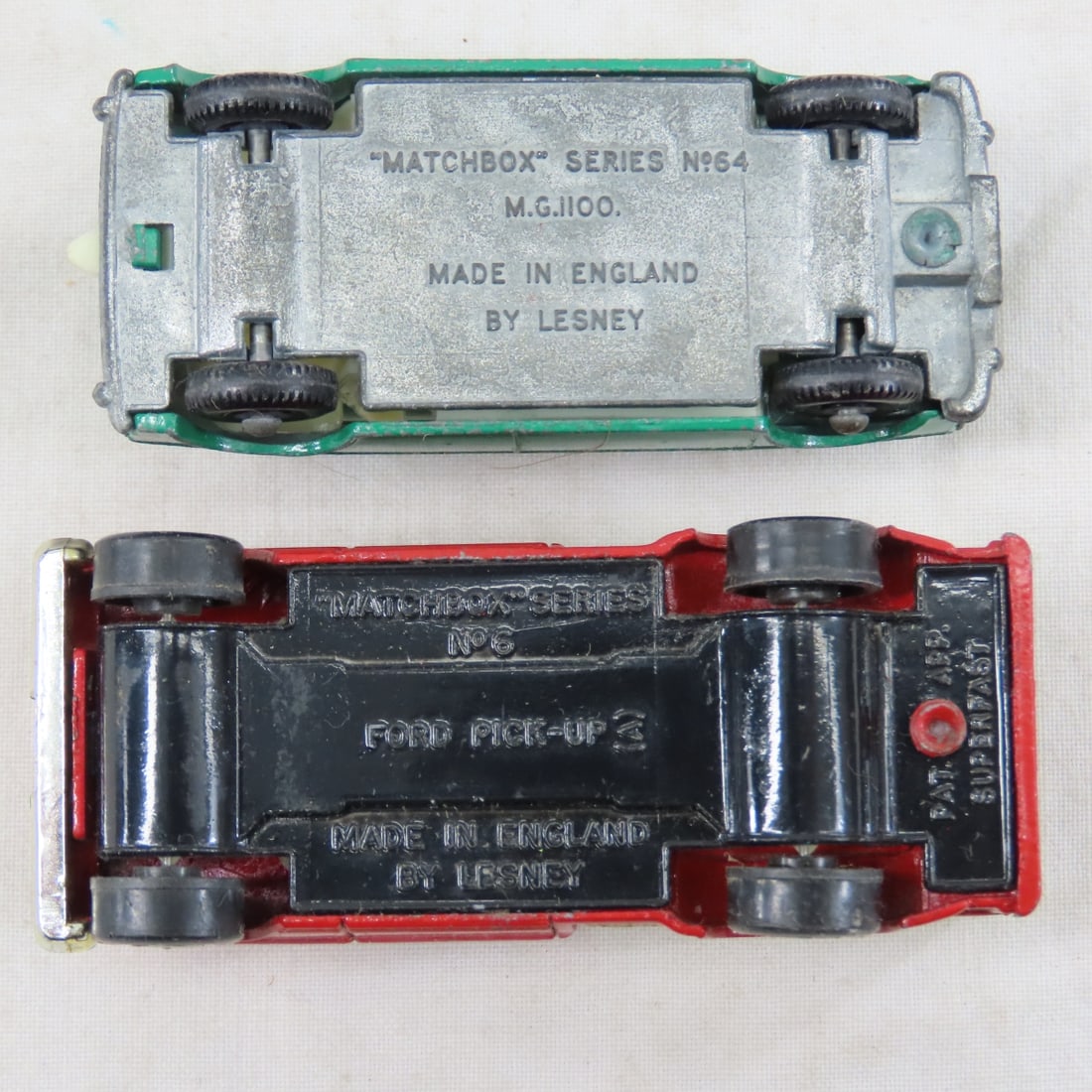 2 Vintage Matchbox Cases Full w/ Service Vehicles - 8