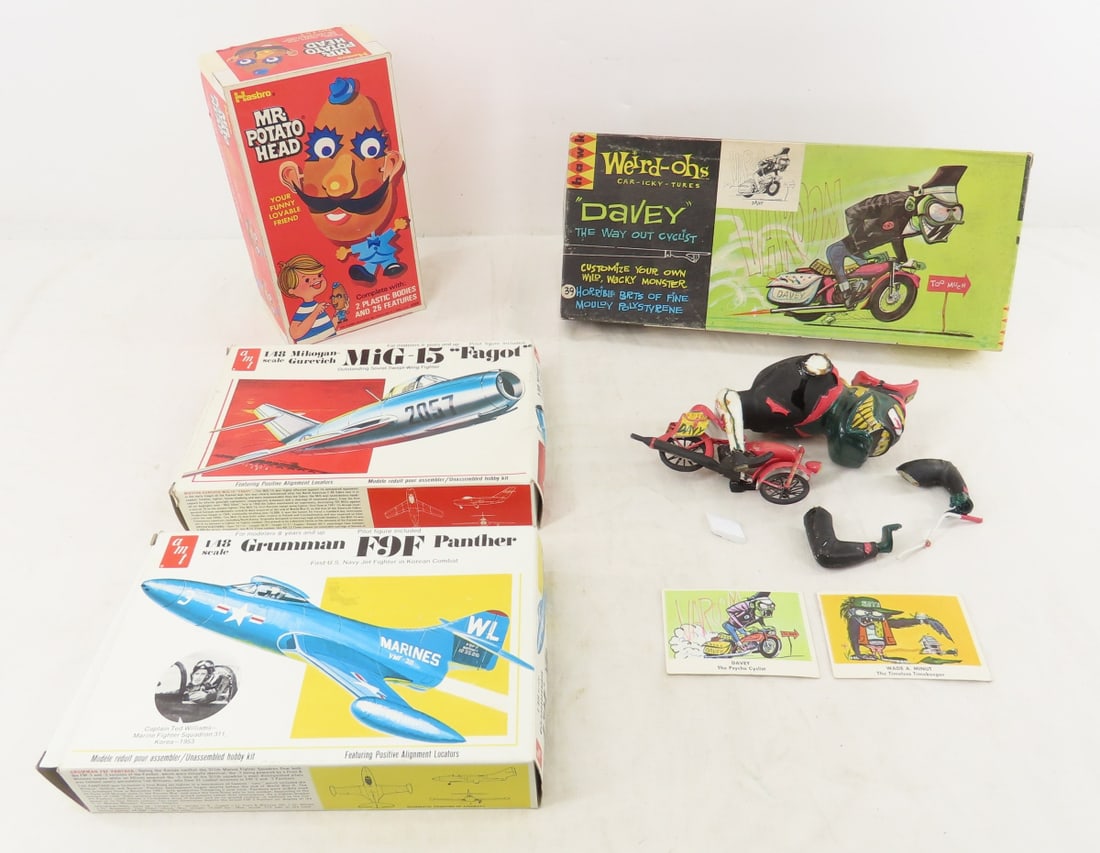 Vintage Weird-Ohs Davey, Mr Potato Head & Models (1 of 13)