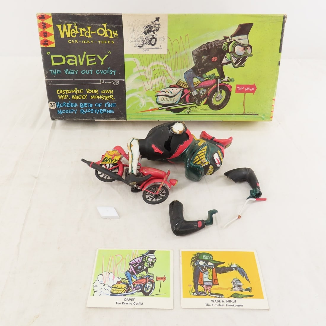 Vintage Weird-Ohs Davey, Mr Potato Head & Models - 2