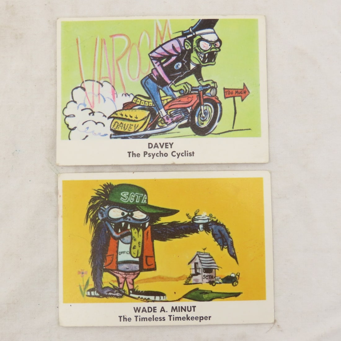 Vintage Weird-Ohs Davey, Mr Potato Head & Models - 6