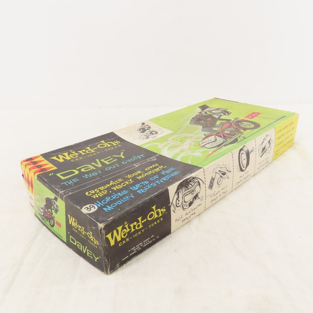 Vintage Weird-Ohs Davey, Mr Potato Head & Models - 8