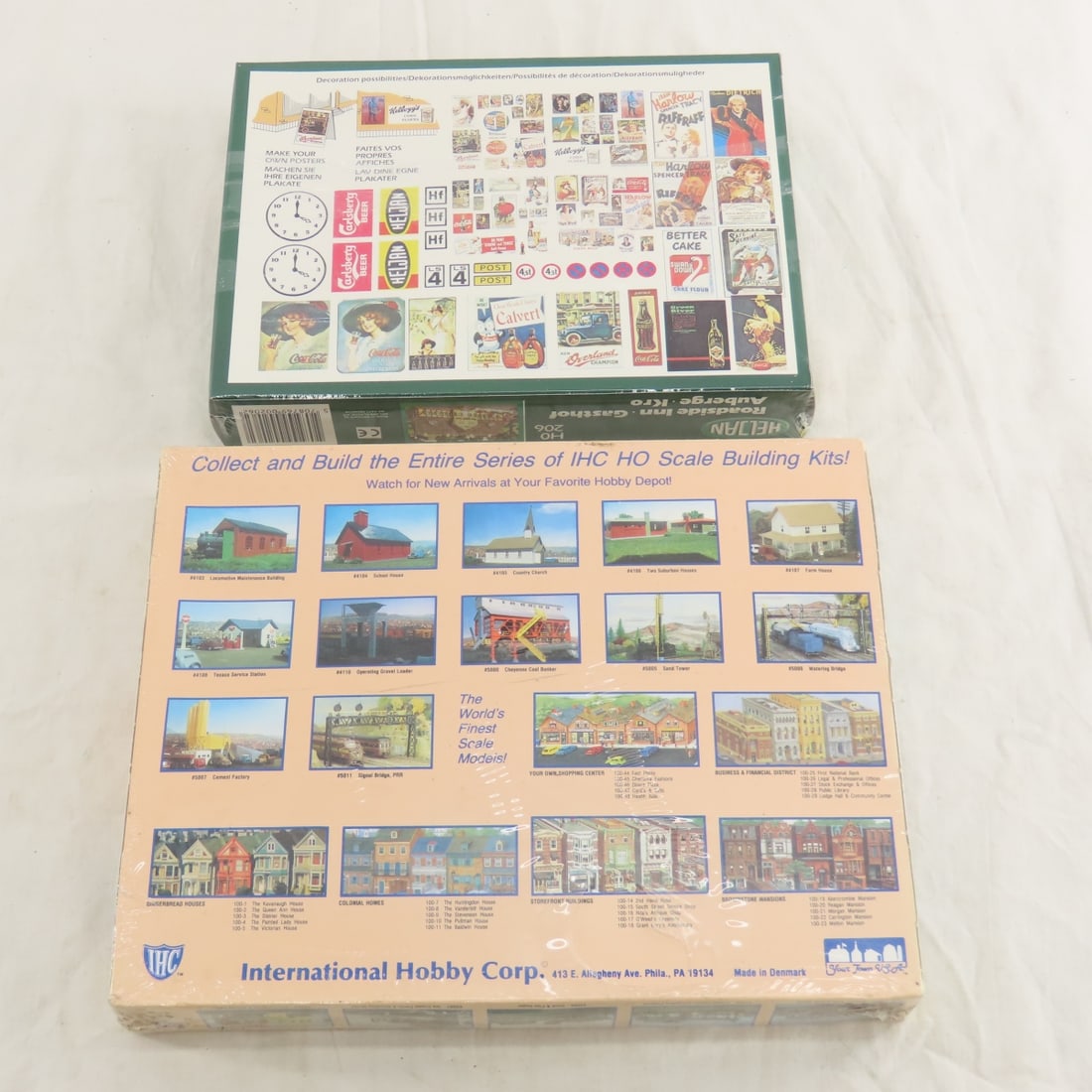 HO Scale Train Buildings, Model Kits, AHM & Others - 5
