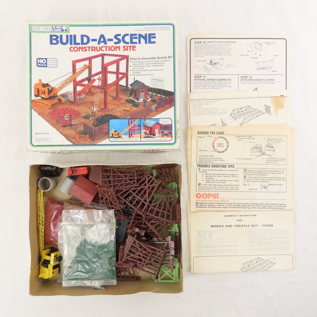 HO Scale Train Buildings, Model Kits, AHM & Others - 8