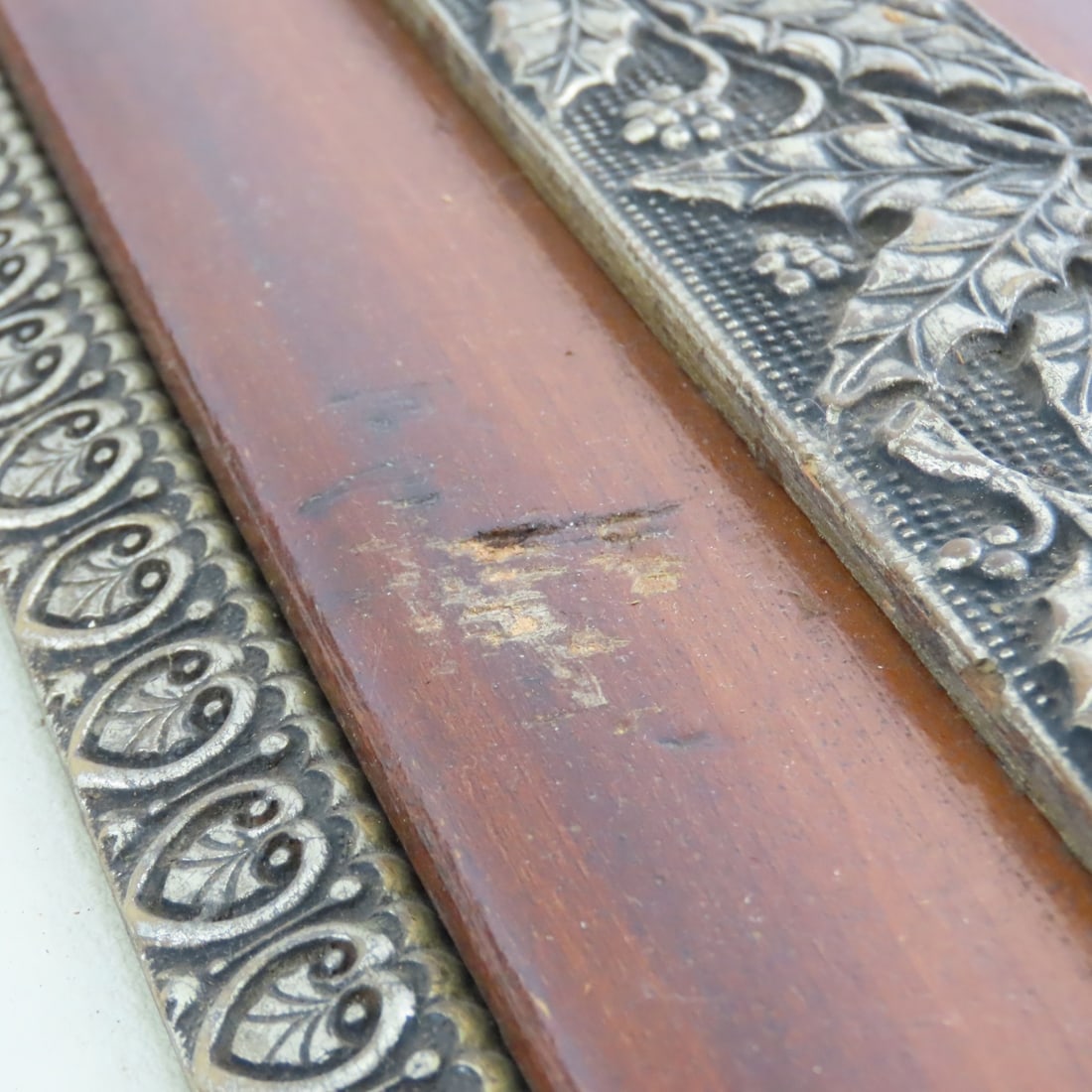 2 Antique Framed Photographs, Man & Woman - 10