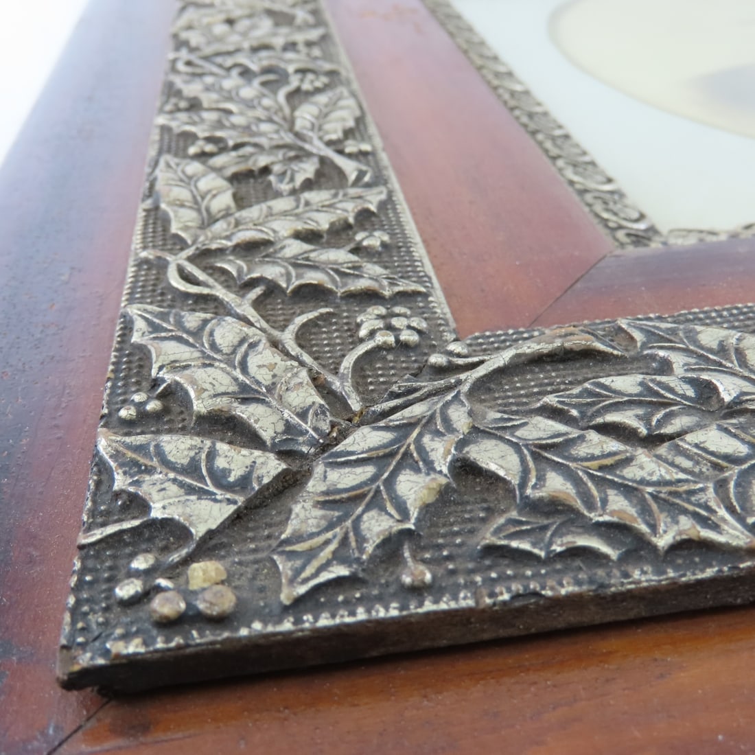 2 Antique Framed Photographs, Man & Woman - 4