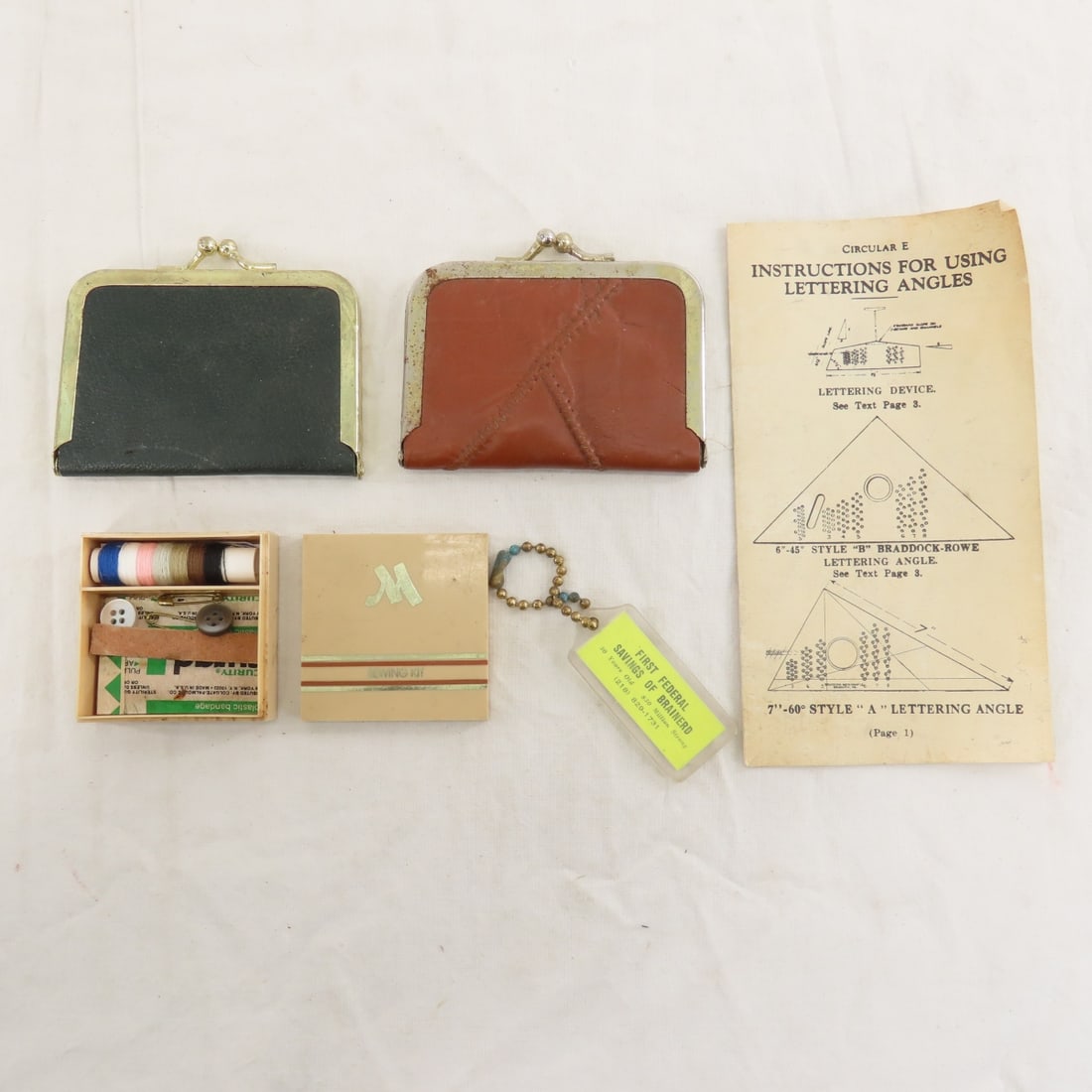 Tie Tacks, Paper Weights, Sewing Kits & More - 10