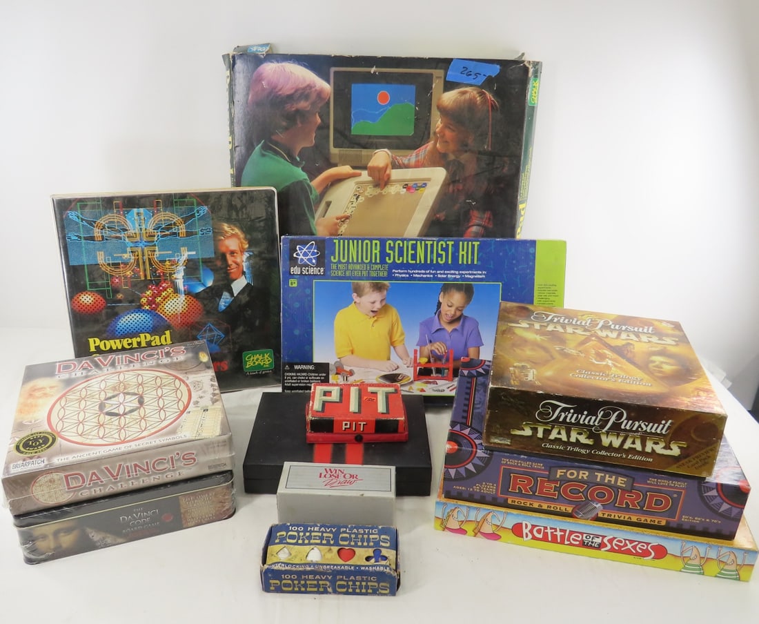 Board Games, Backgammon, Poker Chips & More (1 of 19)