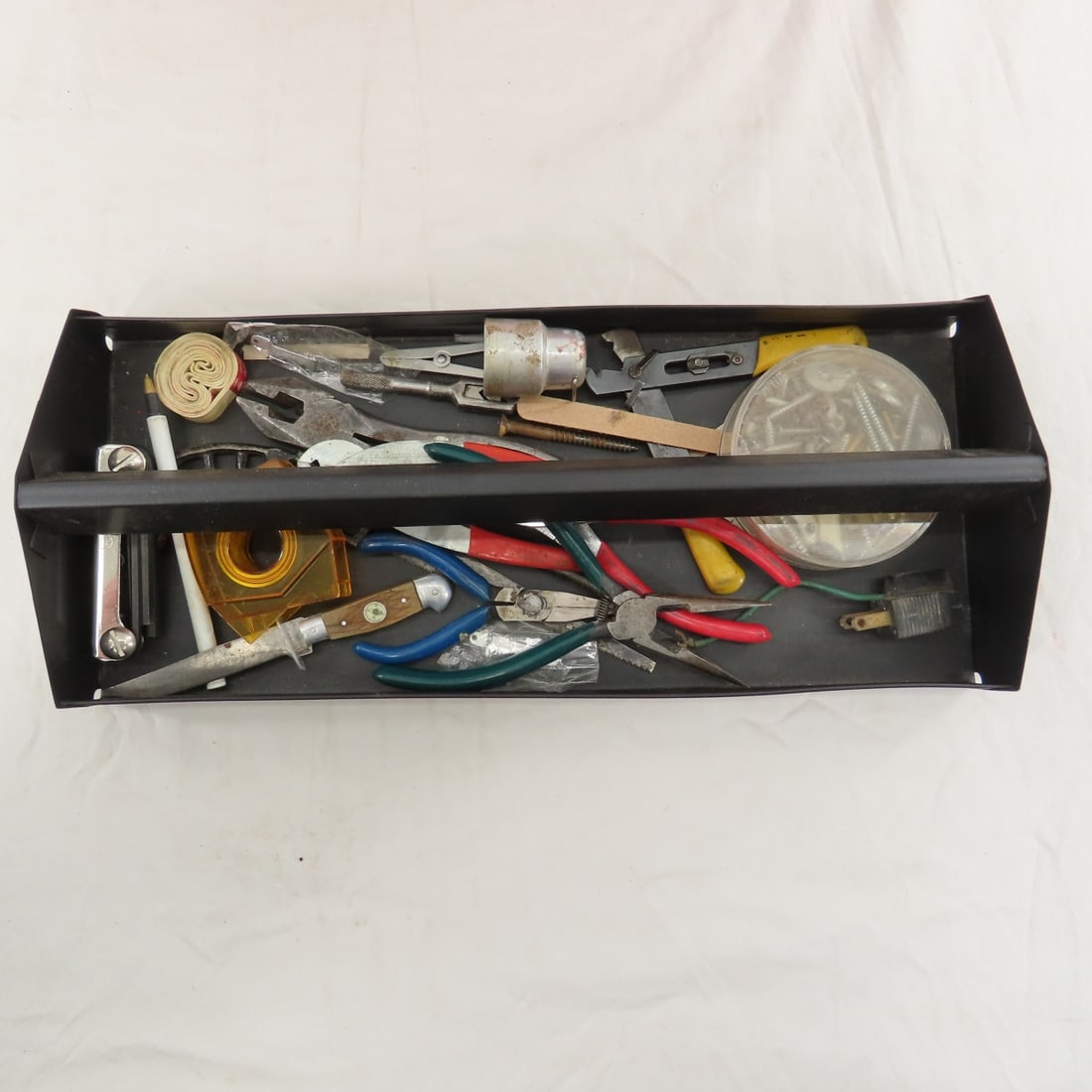 Metal Tool Box w/Tools, Coleman 508 Stove & More - 3