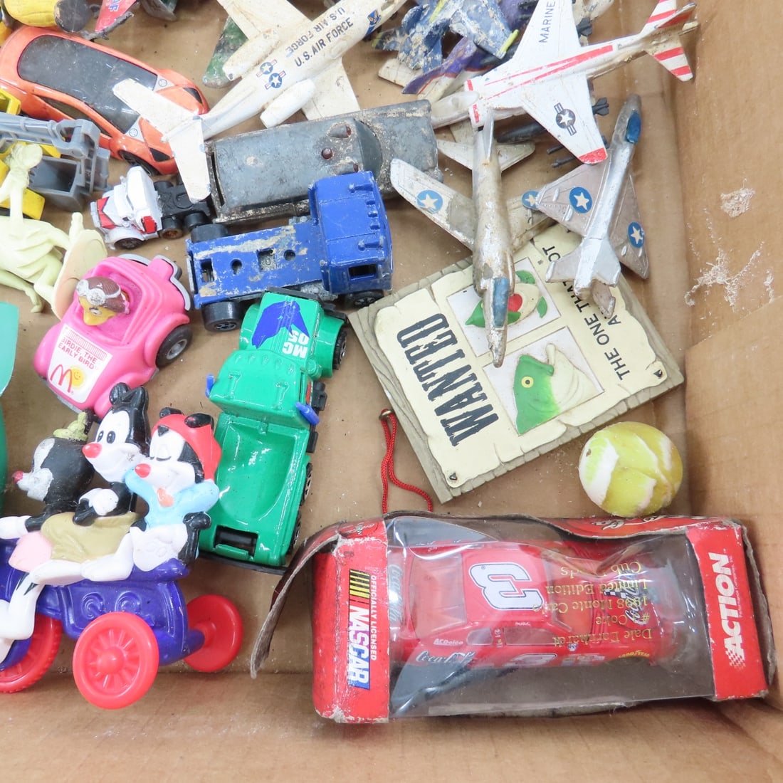 Cartoon Figures, Die Cast Cars, Planes & More - 10