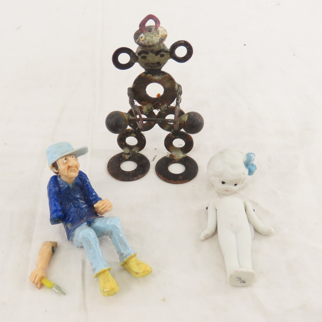 Jadeite Plate, Brass Trivet, Mirror & More - 9