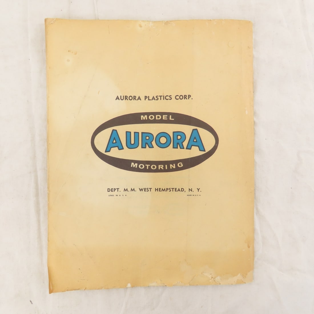 Aurora Slot Car Track, Controllers & Manual - 7