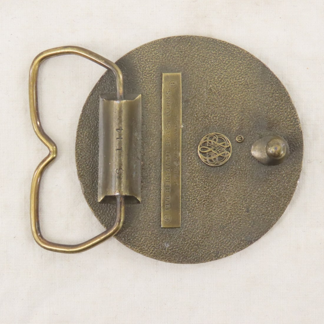 Collection of 8 Belt Buckles, Bergamot & Others - 11