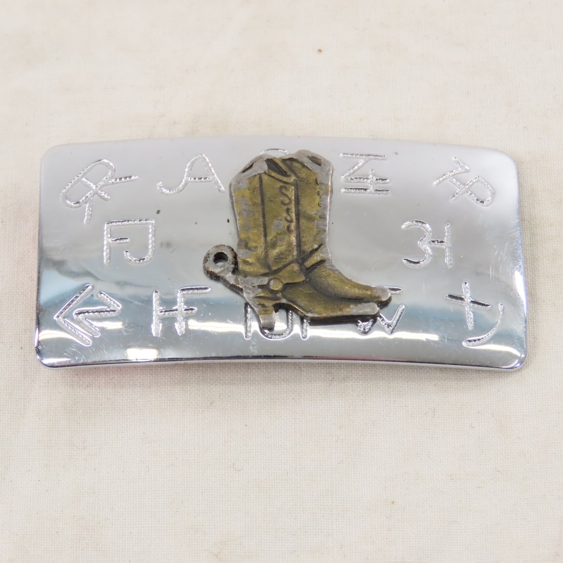 Collection of 8 Belt Buckles, Bergamot & Others - 14